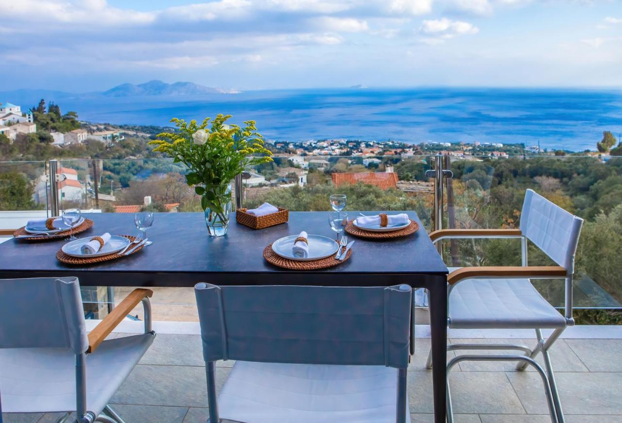 Tsapelas Villas Agios Kirykos  Bagian luar foto