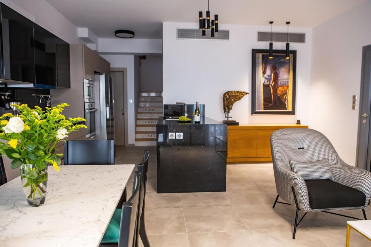 Tsapelas Villas Agios Kirykos  Bagian luar foto