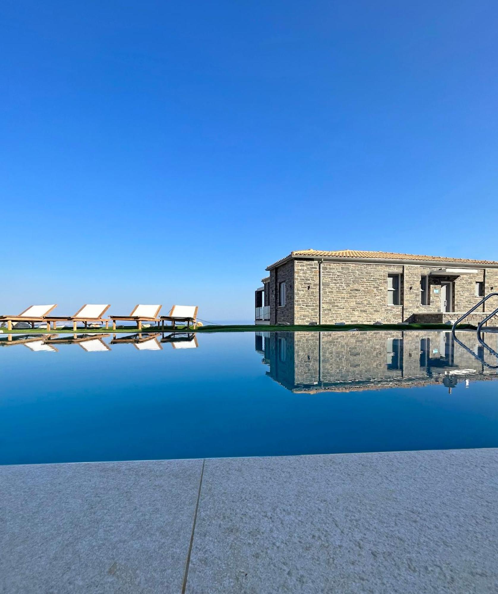 Tsapelas Villas Agios Kirykos  Bagian luar foto