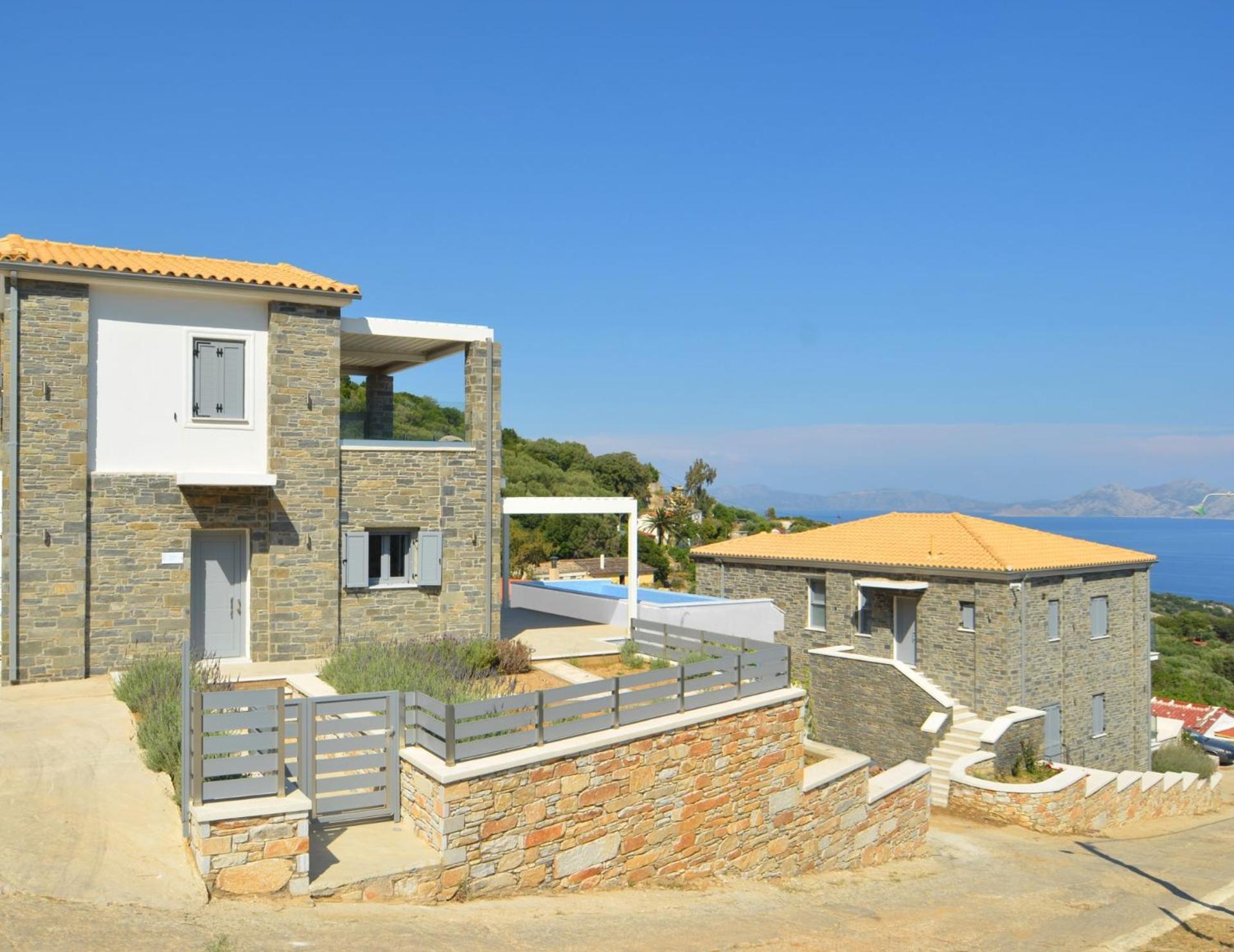 Tsapelas Villas Agios Kirykos  Bagian luar foto